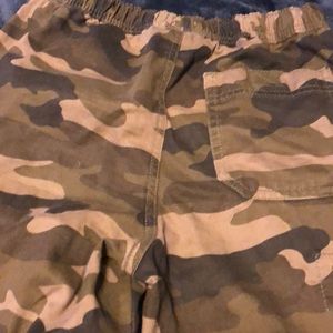 Boys camouflage pants